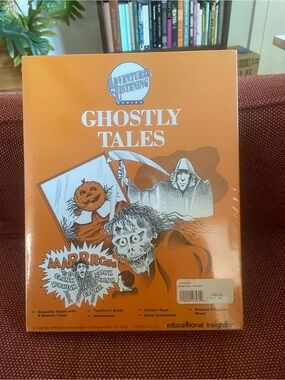 Vintage Adventure Listening 'Ghostly Tales' Cassette/Book Set - Orange